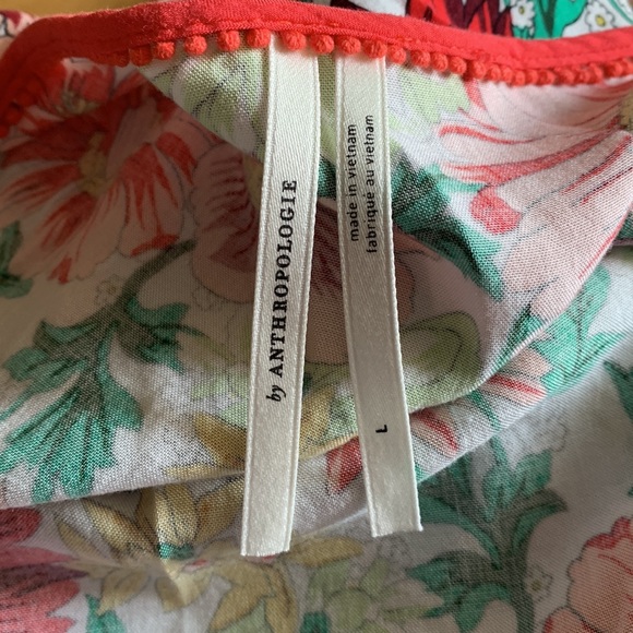 ANTHROPOLOGIE NWOT Springtime Sleep Shirt *TOP ONLY* - Picture 5 of 12